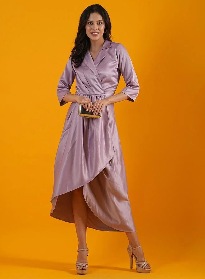 globus Satin Tulip Dress