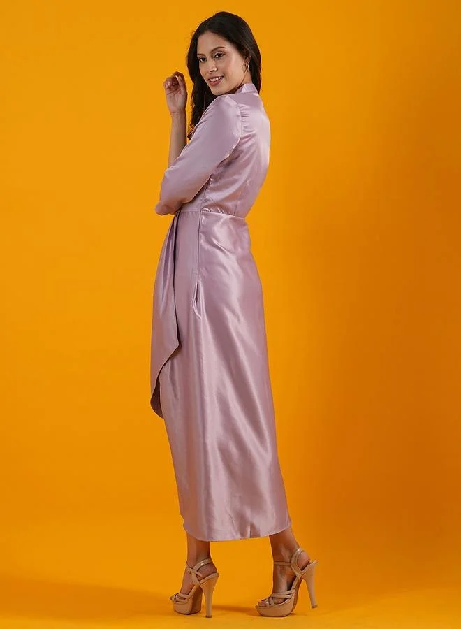 globus Satin Tulip Dress