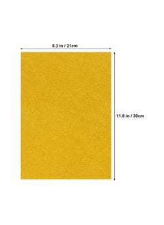 10pcs Glitter Cardstock Paper Sparkle A4 Card for DIY Craftwork (Gold) - pzsku/Z2E4DF46ABCFF316C4D56Z/45/_/1733230714/58fe3fde-dc5d-4125-aae0-bf1bbba2111c