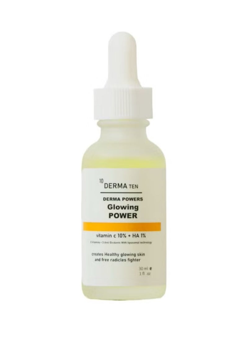 DERMA TEN - Vitamin C Derma Ten Glowing Power Serum - Image 1