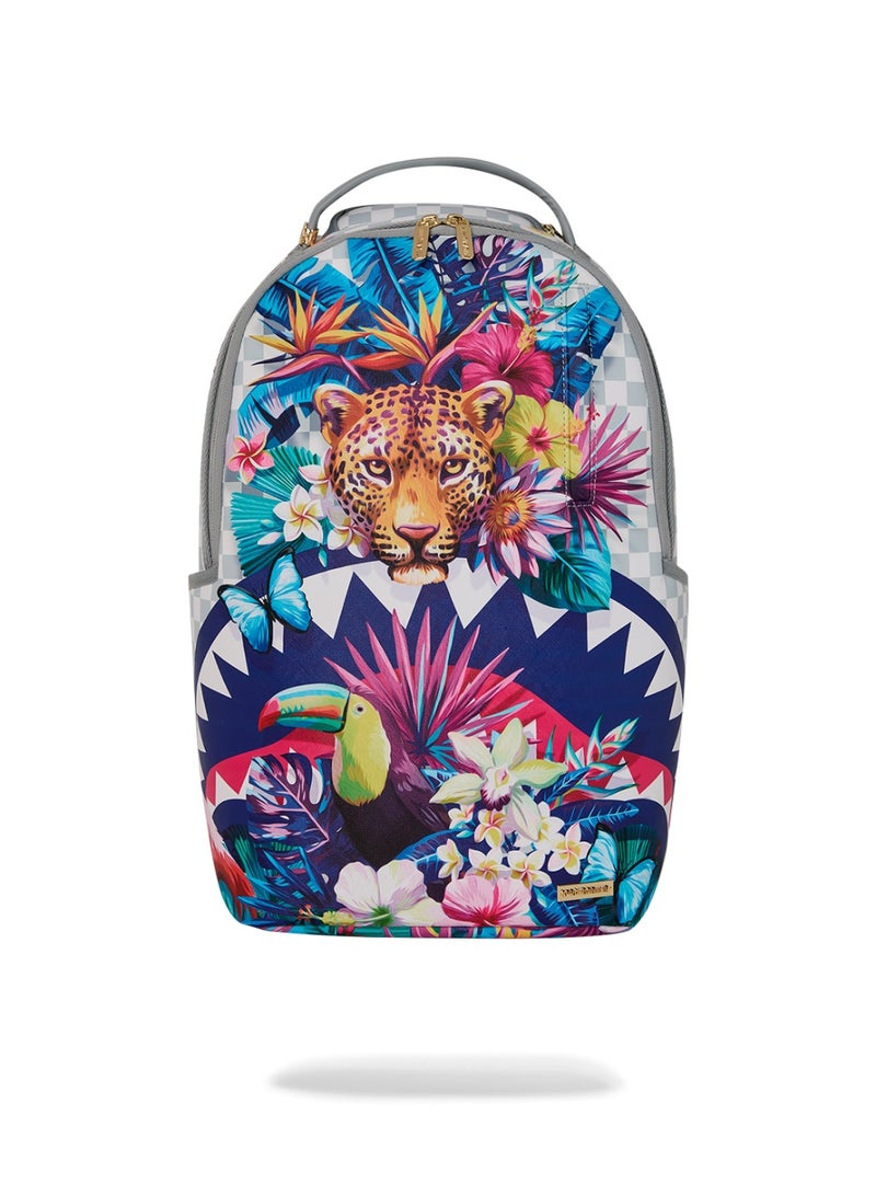 SPRAYGROUND حقيبة ظهر سمكة القرش من غابة الأزهار - Image 1