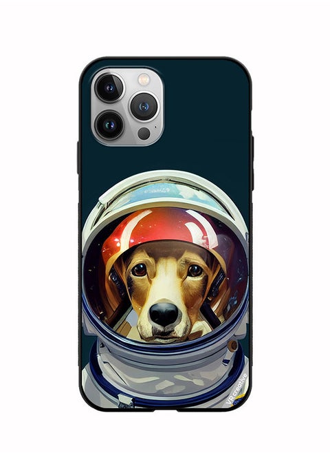 Protective Case Cover For Apple iPhone 12 Pro An Astronaut Dog In A Spacesuit Is Ready For Space Flight Design Multicolour