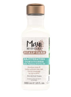MAUI MOISTURE Maui Moisture Scalp Care Rejuvenating Conditioner, Soothing Curly Hair Conditioner with Vitamin E, Pro-Vitamin B5 & Aloe Vera, Silicone-Free, 13 fl. Oz  - Image 1