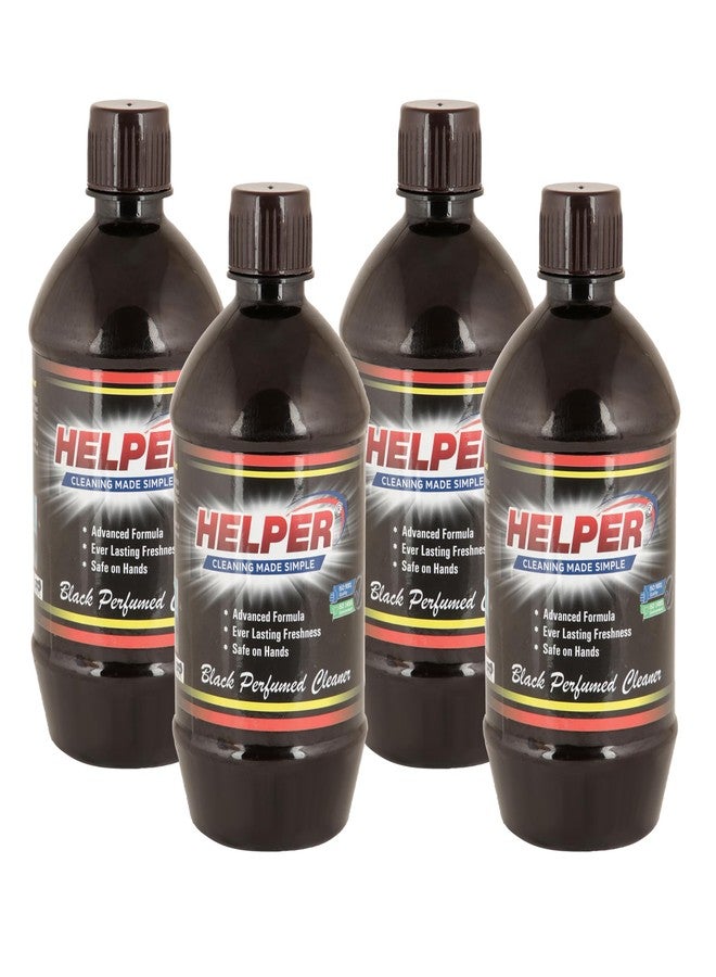 Helper هيلبر بلاك فينيل | منظف معطر أسود | 500 مل | عبوة من 4 قطع - Image 1
