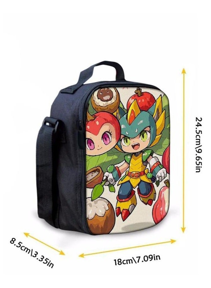 The latest universal cartoon new three-piece schoolbag (for students, teenagers, children) - 924
