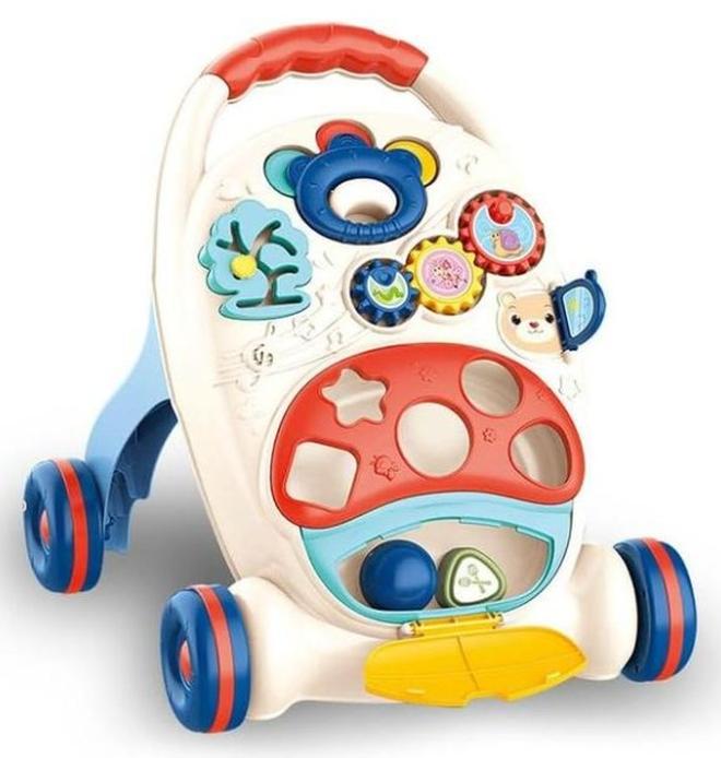 Prime Baby Walker with Multifunctional Educational Activity Center - Image 1