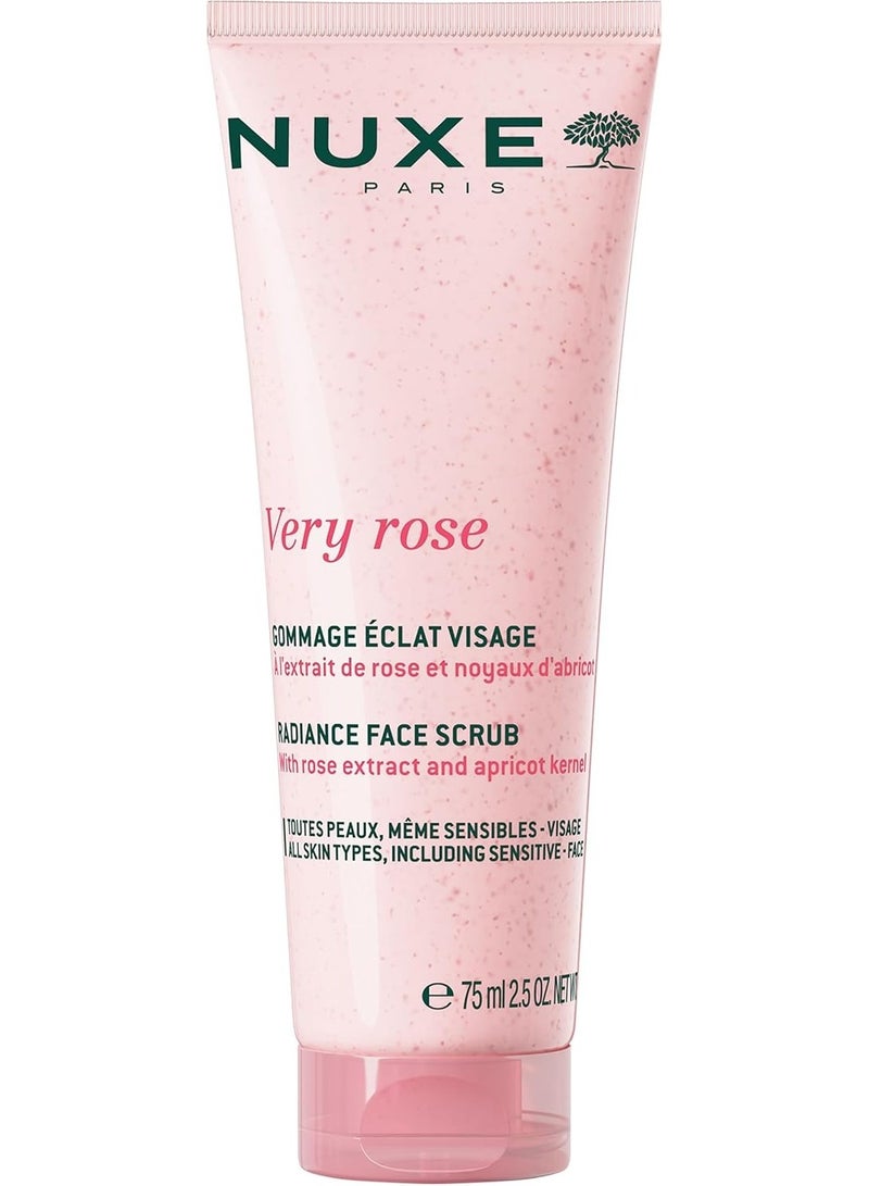 Nuxe Very Rose Gommage Éclat Visage 75 ml - Image 1