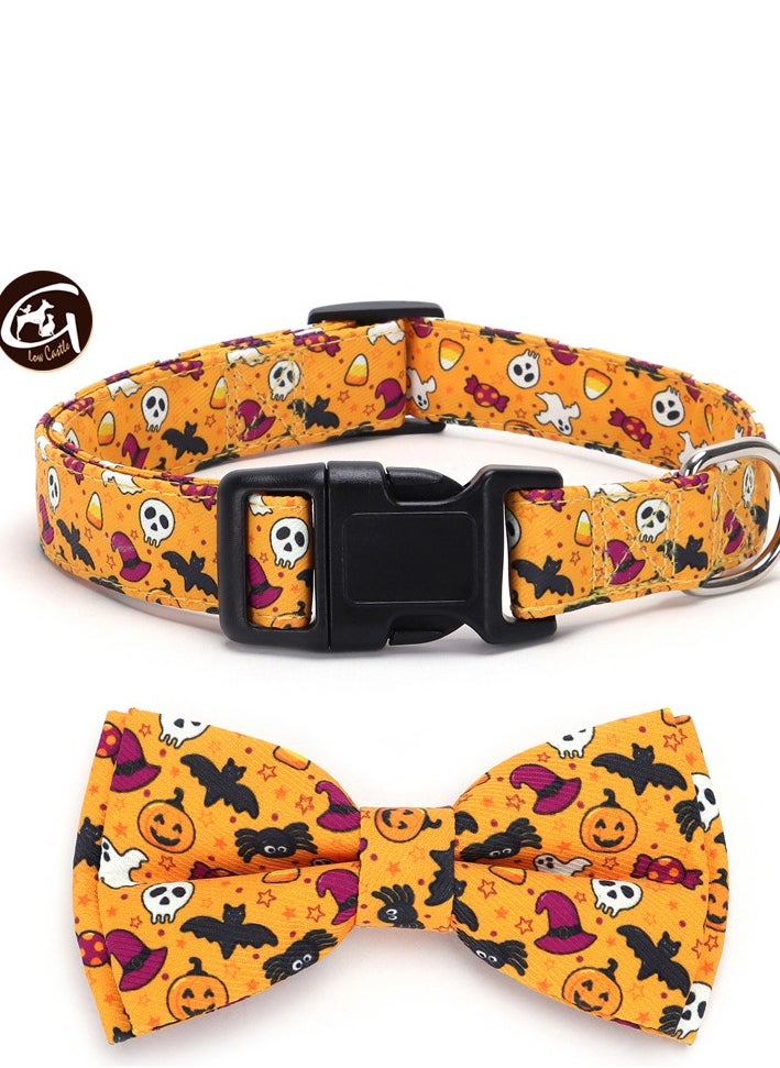 xozgdovg Halloween dog collar 