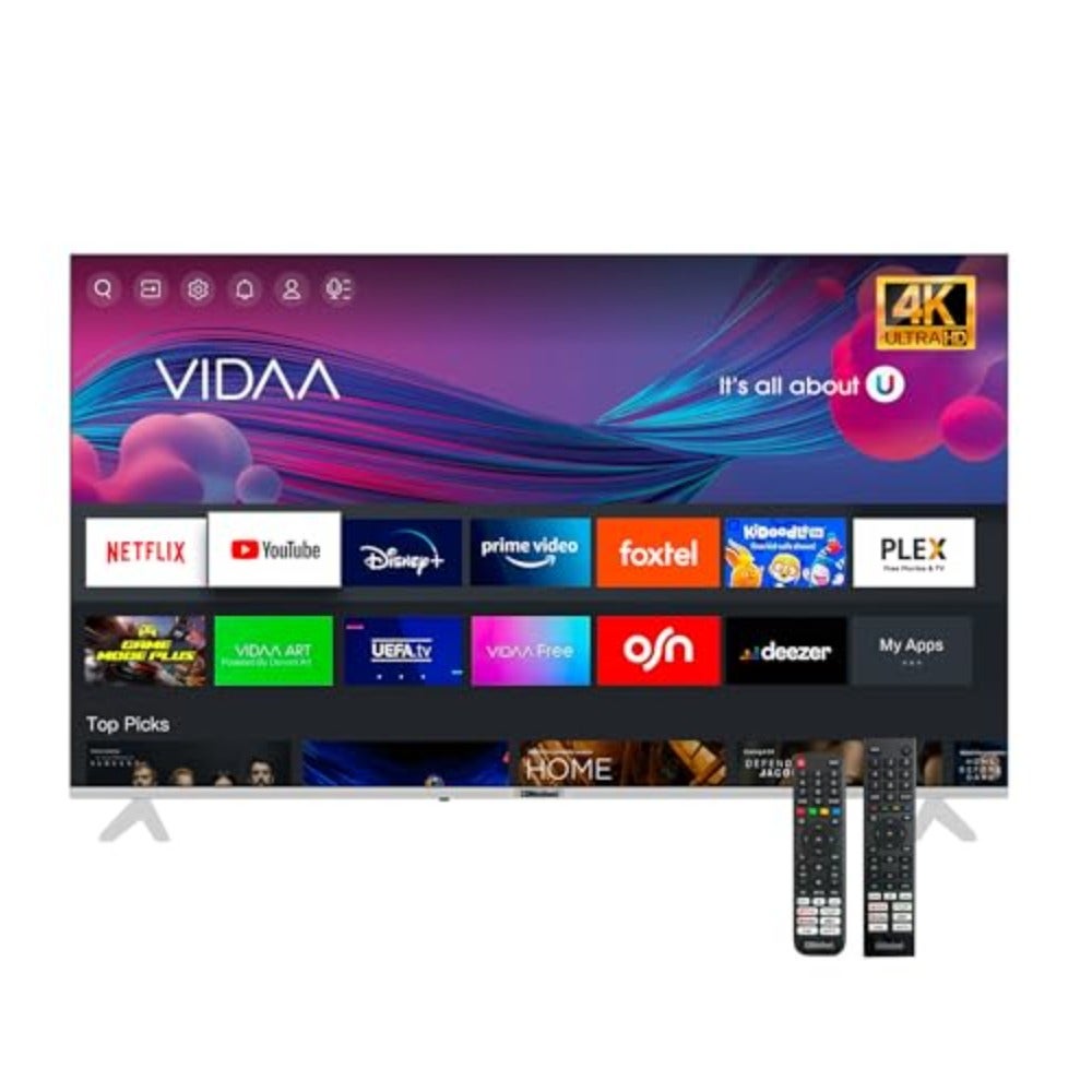 70 4K UHD VIDAA Smart TV Ultra HD DLED Display Built-in Netflix YouTube Prime Video Voice Control Dolby Audio Cinematic Sound UHD70VID