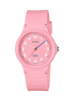 Analog Resin Band Round Shape Wrist Watch LQ-24B-4BDF