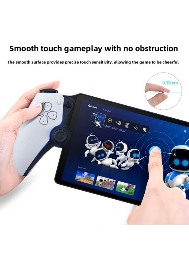 Generic For PlayStation Portal Screen Tempered Film Project Q Streaming Handheld Protective Film-Color:1 Piece Color Box (including Alcohol Bag + Dust Removal Sticker)  - Image 4