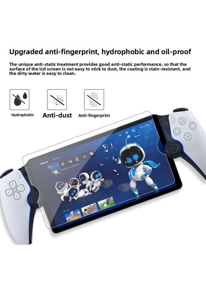 Generic For PlayStation Portal Screen Tempered Film Project Q Streaming Handheld Protective Film-Color:1 Piece Color Box (including Alcohol Bag + Dust Removal Sticker)  - Image 5