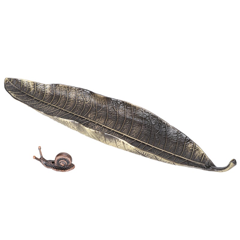 Incense Sticks Leaf Snail Shape Sandalwood Household Tea Room Decoration Ornaments - Image 4