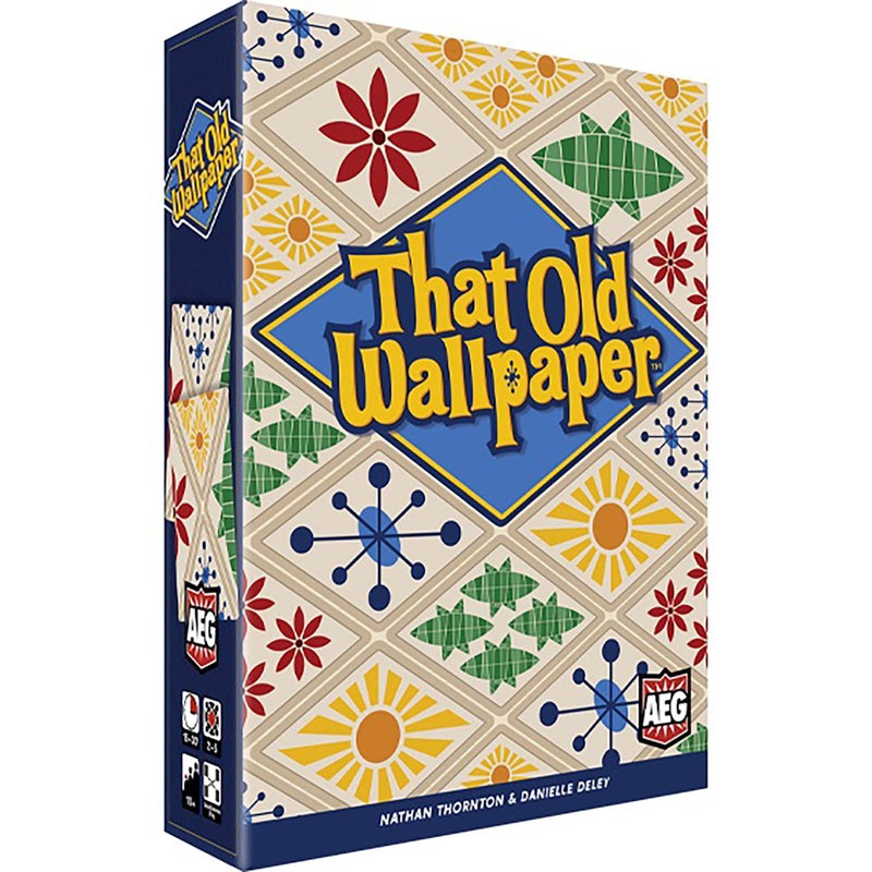AEG Games Alderac Entertainment Group (AEG) That Old Wallpaper - Card Game  Shapes  Colors & Patterns Game  Ages 10+  2-5 Players  15-30 Min  Alderac Entertainment Group (AEG) - Image 1