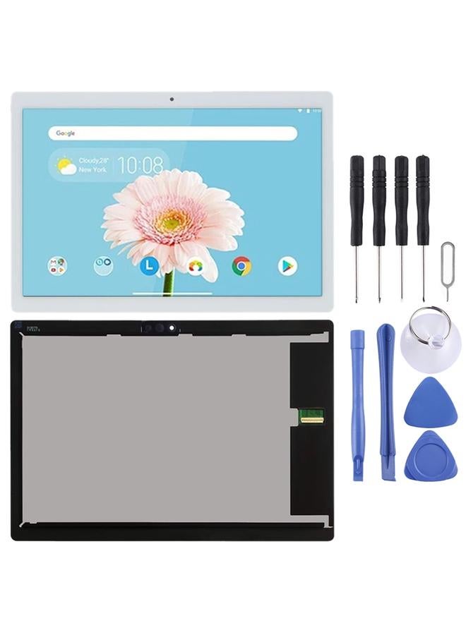 erorex Replacement LCD Screen For Lenovo Smart Tab M10 FHD REL TB-X605 TB-X605LC TB-X605FC with Digitizer Full Assembly White - Image 1