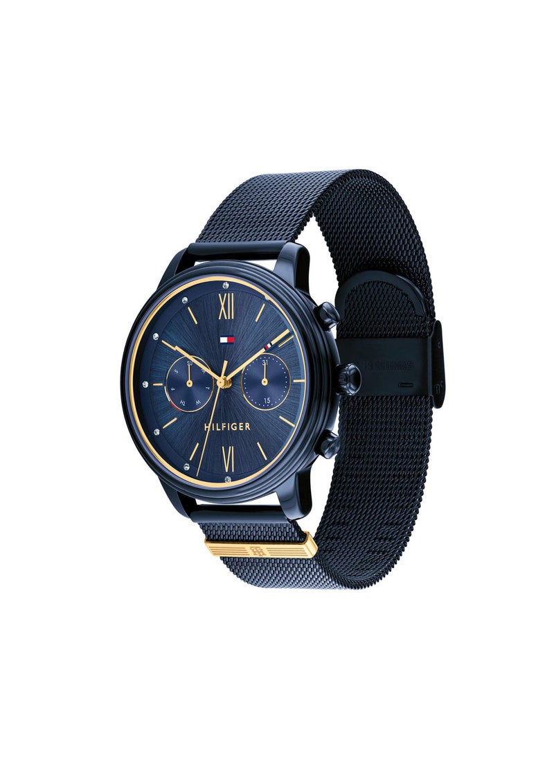 TOMMY HILFIGER Womens Wristwatch TOMMY HILFIGER BLAKE 1782305 Multifunction Steel Mesh Blue  - Image 2