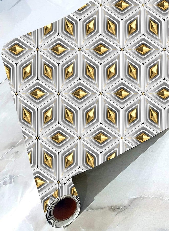 DECOR PRODUCTION Self Adhesive Wallpaper Wall Sticker for Home Decor, Living Room, Bedroom, Hall, Kids Room, Play Room(wallpaper-82-pt04, 10sq.ft) - Image 1