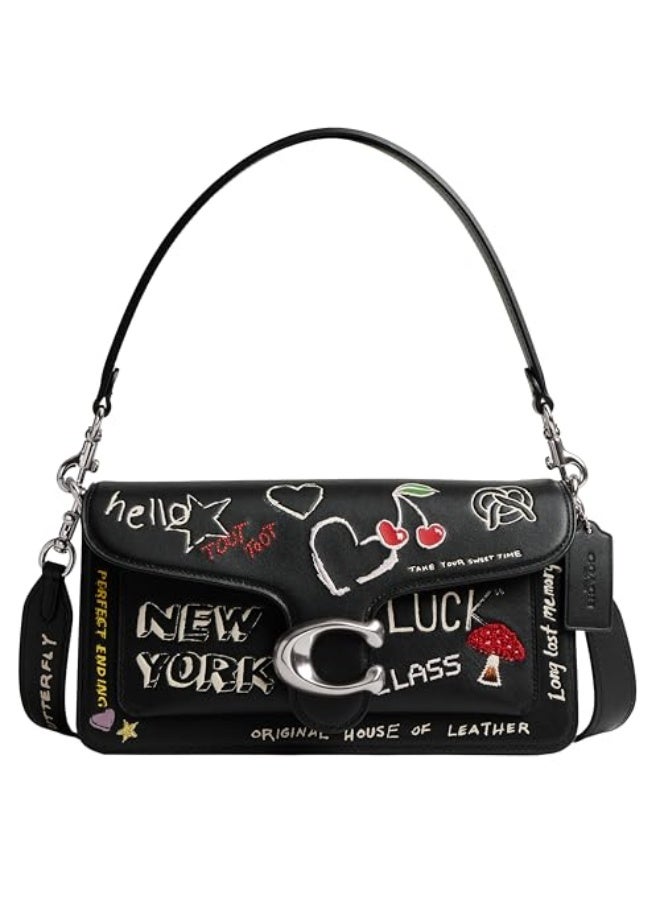 Coach Tabby Shoulder Bag 26 with Sketch Print