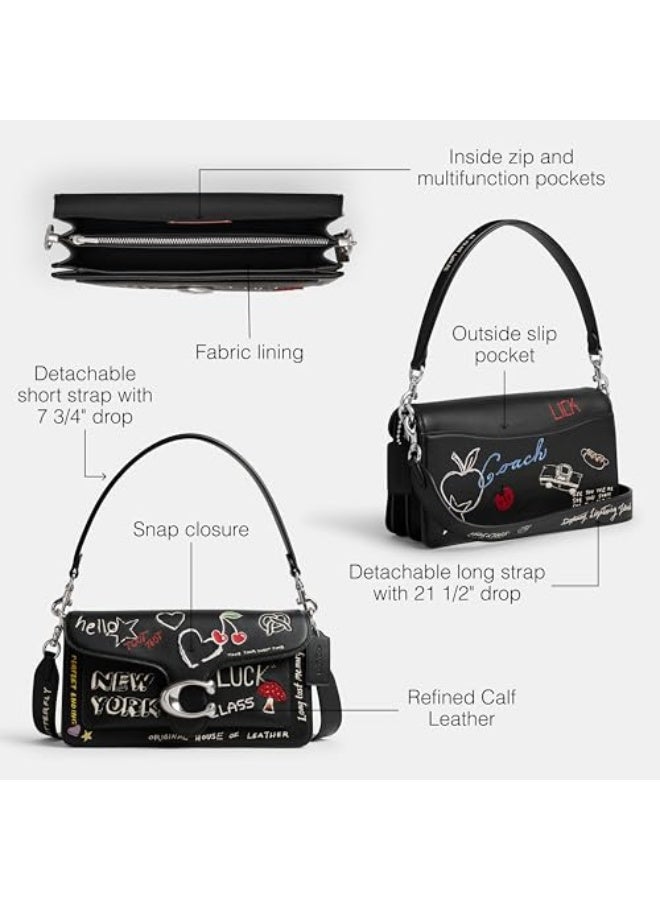 Coach Tabby Shoulder Bag 26 with Sketch Print