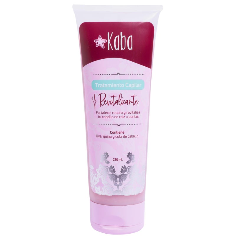 Kaba D'Luchi Kaba Revitalizing Hair Treatment with Grapes, Cinchona and Horsetail for Thicker & Fuller Hair, Moisturizing and Restoring Hair Treatment - 7.8 Oz - Image 1