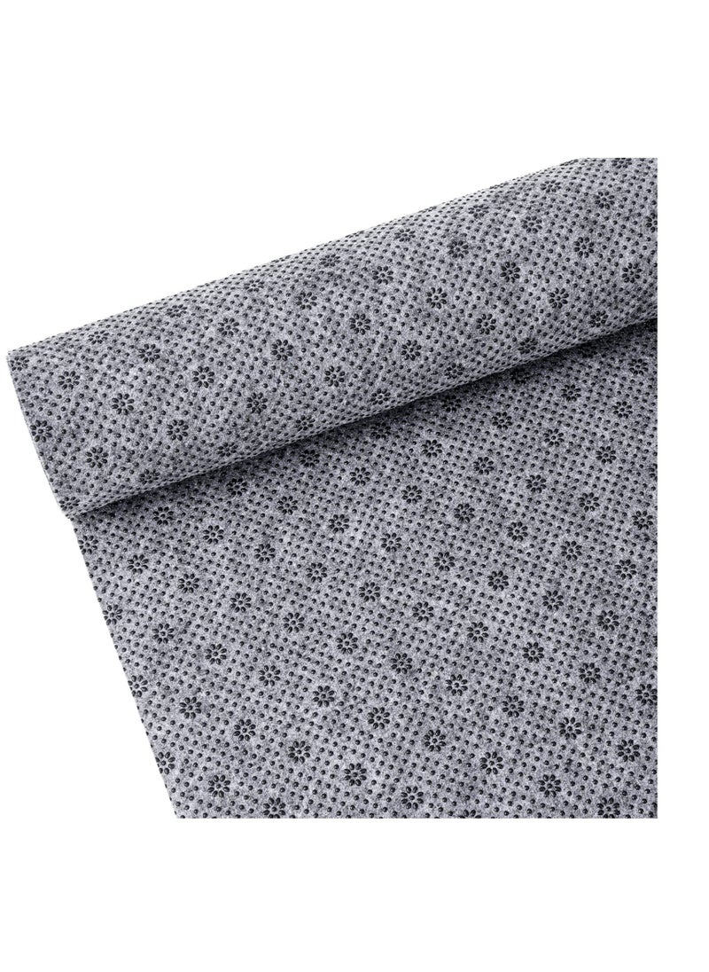 Generic Non Slip Final Backing Cloth, (72x40) Inch Vinyl Primary Tufting Cloth Backing Fabric, Non Slip Pad with Plum Blossom Pattern for Carpets Rug Tufting Gun Cushion Punch Needle, Rug Making  - Image 1