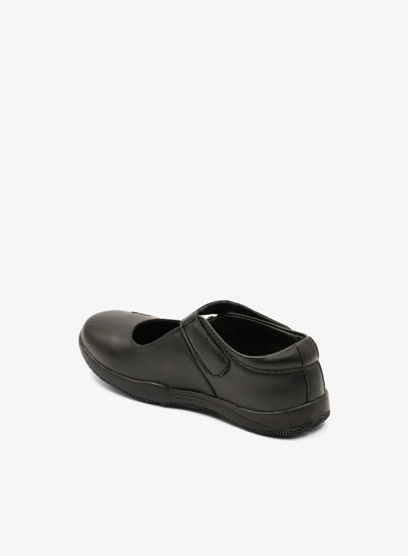 Geoomnii Black Girls School Shoes – Comfortable Black Formal Uniform Footwear for Daily Wear | Non-Slip Sole, Durable Stitching, Cushioned Insole | Back to School Essentials for Women | Best Price UAE
