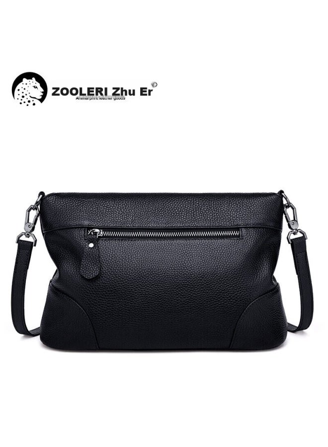 ZOOLER Zhu'er Handbag, Women's Leather Shoulder Bag, Soft Leather Crossbody Bag, Mom Bag, Ladies' Purse, Mother's Day Gift, Practical - Image 4