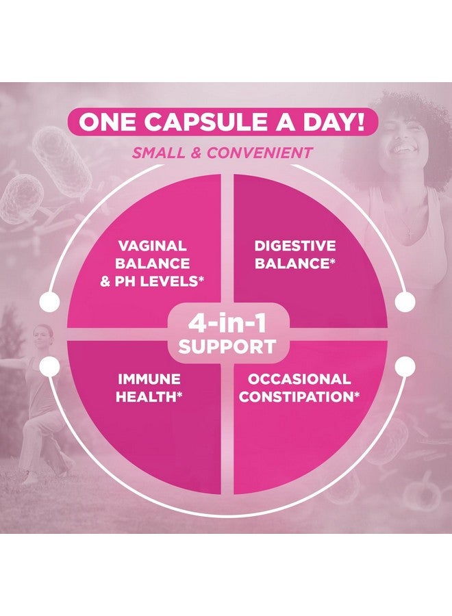 Vital Planet - Vital Flora Women’s Daily Probiotic 60 Billion CFU, 60 Diverse Strains, 7 Organic Prebiotics, Vaginal and Immune Support, Bloating, Digestive Health Probiotics for Women 30 Capsules - Image 3