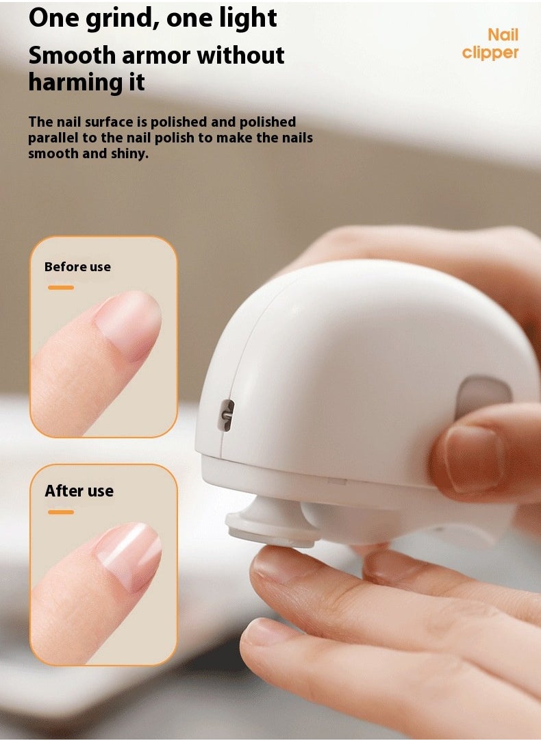 Healife Electric Nail Clipper and Polisher for Children and Adults, Anti-Pinch Automatic Multi-Functional Nail Trimmer  - Image 3