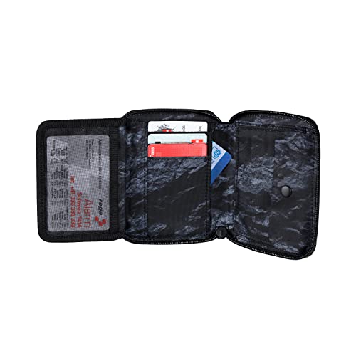 Mammut Seon Zip Wallet - Water-Repellent, Durable Wallet with Fleece-Padded Compartments, Black, One Size - Image 2