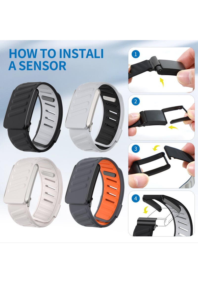 RinGinG Sport Silicone Replacement Band Compatible with Whoop MG Wearable Fitness & Activity Tracker, Durable, Comfortable & Breathable and Adjustable Wristband Replacement Strap Easy to Use and Perfect for Every Occasion Whoop Band Silicone Replacement Wrist Compatible with Whoop Strap MG Ultra-Soft Waterproof and Sweatproof, Soft-Touch and Flexible Silicone, Premium Quality, Comfortable - Image 4