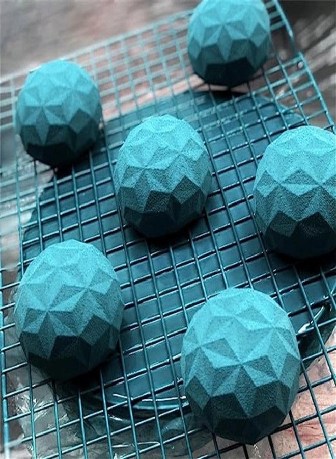 MoldBerry 3D Diamond Shape Cupcake Silicone Cake Mold for Baking Non-Stick DIY Pastry Dessert Chocolate Mould Cake Decorating Tool - Image 5