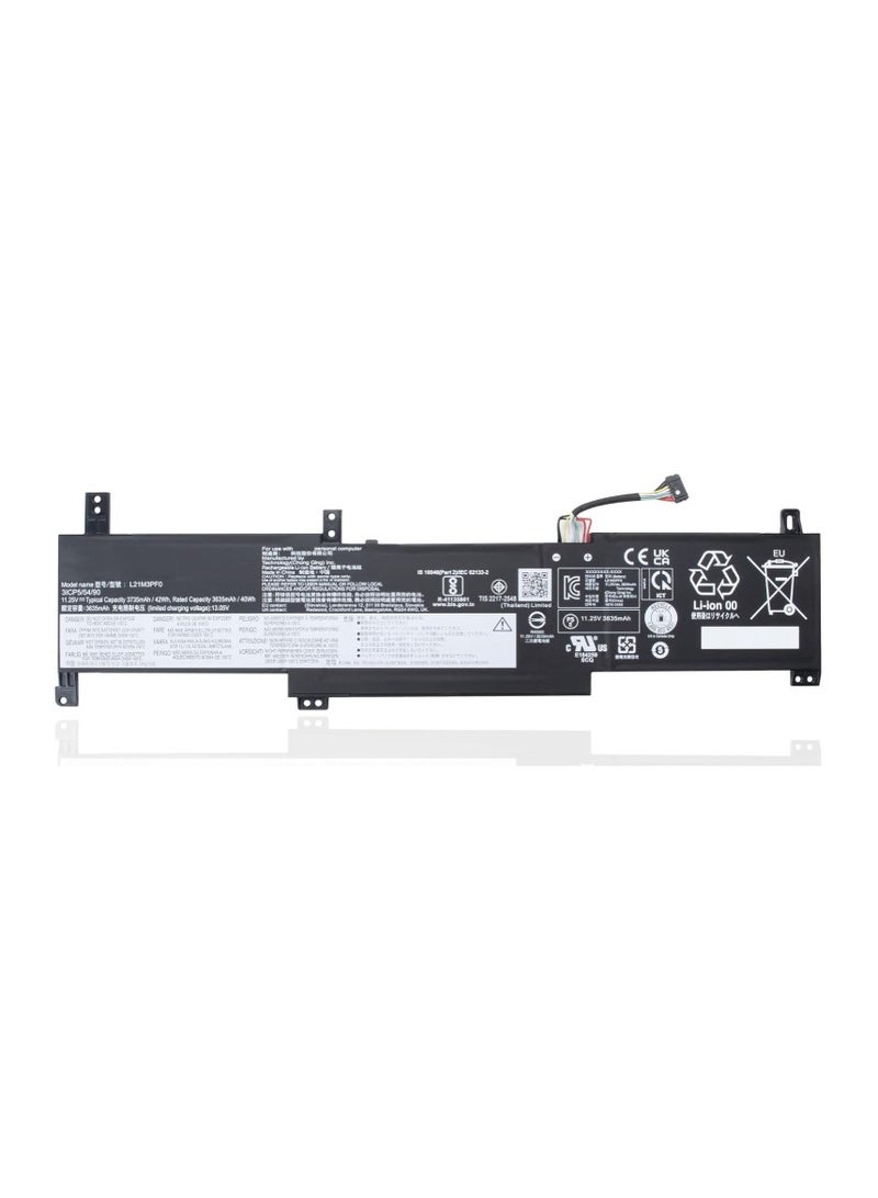 Terabyte L21M3PF0 L21C3PF0 L21D3PF0 L21L3PF0 L21M3PF1 Laptop Battery for Len.ovo IdeaPad 1 14IGL7 14IJL7 14IAU7 14ADA7 14ALC7 14AMN7 15IGL7 15IJL7 15IAU7 15ADA7 15ALC7 15AMN7 15IRU7 V15 G2-ITL G2ITL Series 42W - Image 1