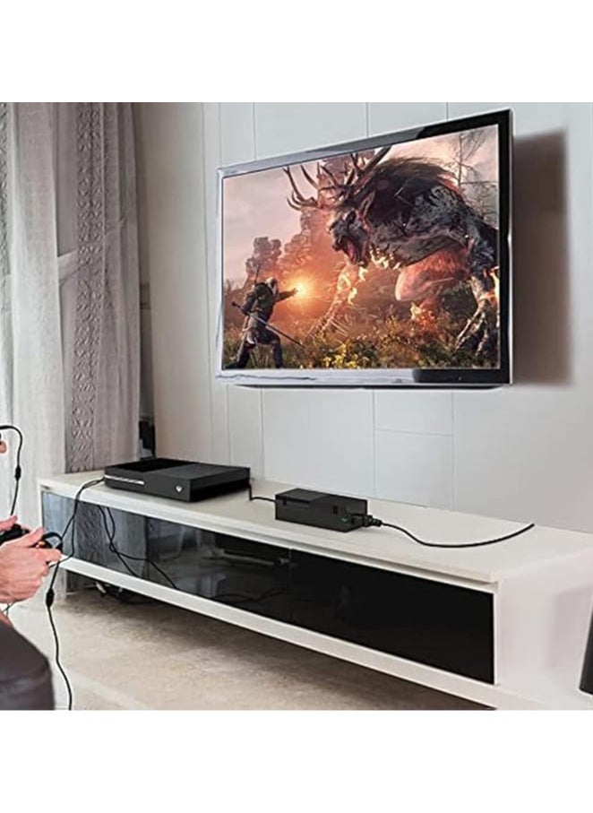 جنرال محول كهربائي Xbox One Power Brick، محول للطاقة الجديد والمكاني لجهاز Xbox One، حزمة أدوات شحن عالية الجودة مع كابل لجهاز Xbox One، محول تيار متردد ذو جهد 100-240 فولت.  - Image 2
