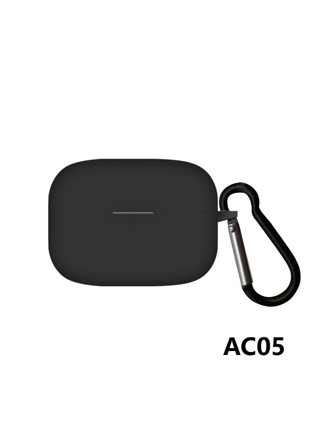 Lacoz AC05 Full Protection Silicone Earpod Case Designed For Aipods Pro and Airpods Pro 2 Black - Image 1