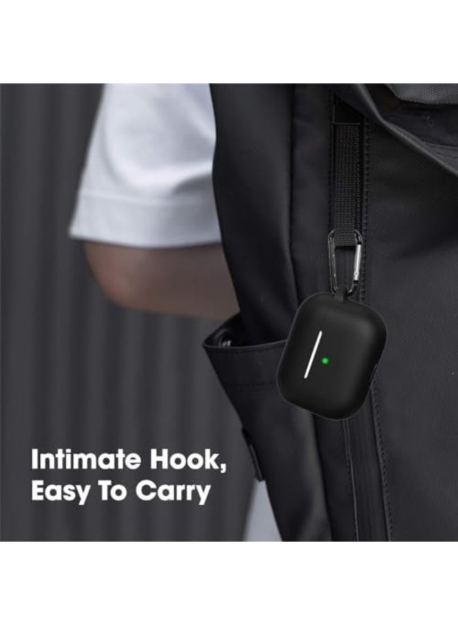 Lacoz AC05 Full Protection Silicone Earpod Case Designed For Aipods Pro and Airpods Pro 2 Black - Image 4
