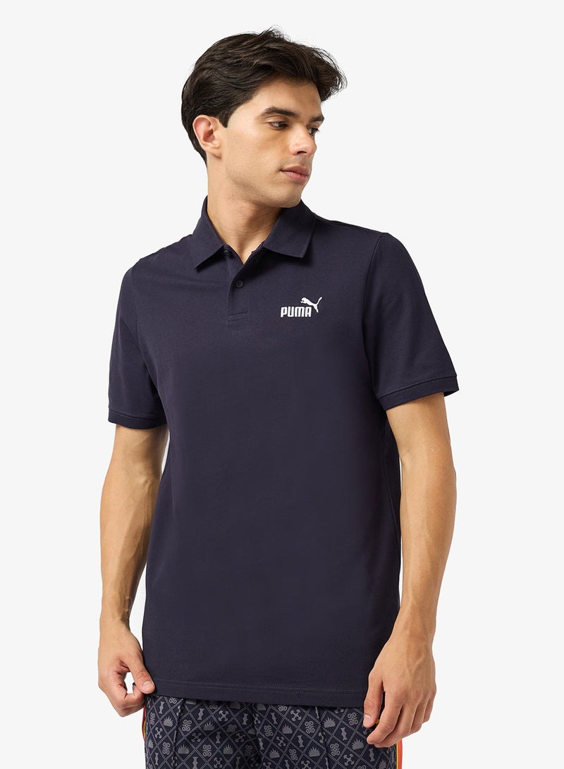 PUMA Essential Logo Pique Polo - Image 1