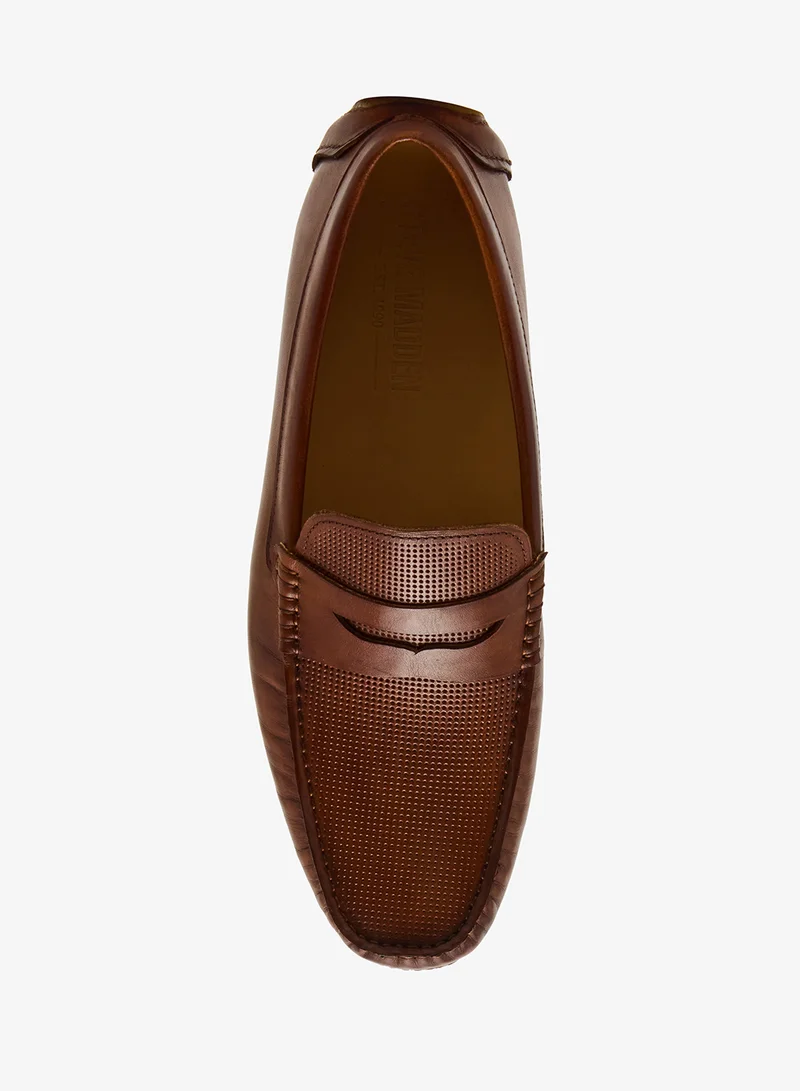 STEVE MADDEN TAN LEATHER Evaristo Formal Loafers for Men | Best Price UAE