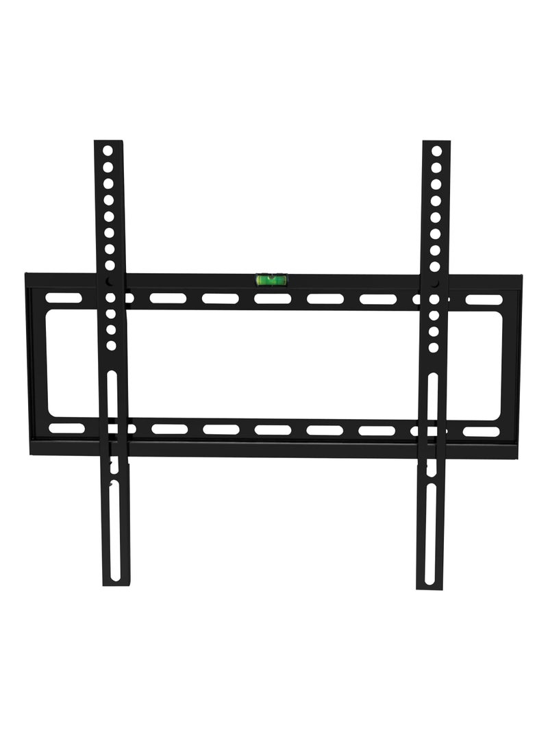 Skill Tech SH 45F Fixed TV Wall Mount Bracket for 26-70 Inch LED/LCD Screens, VESA 400x400, Slim 30mm Profile, Max Load 30kg – Economic Series, Black - Image 1