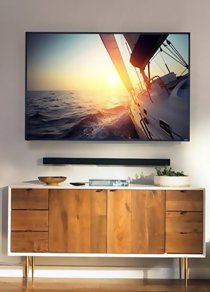 Skill Tech SH 45F Fixed TV Wall Mount Bracket for 26-70 Inch LED/LCD Screens, VESA 400x400, Slim 30mm Profile, Max Load 30kg – Economic Series, Black - Image 2