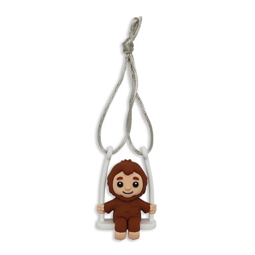 GOOFBALLS Funny Hanging Mirror Swing – Quirky and Unique Decor for Car Rearview Mirror, Bedroom or Living Room - Bigfoot - Image 4