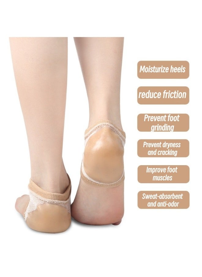 LP 4 Pairs Plantar Fasciitis Inserts Pads  Heel Protection Pad Insoles Plantar Fasciitis Support for Men and Women Relief Heel Pain and Pressure  - Image 5