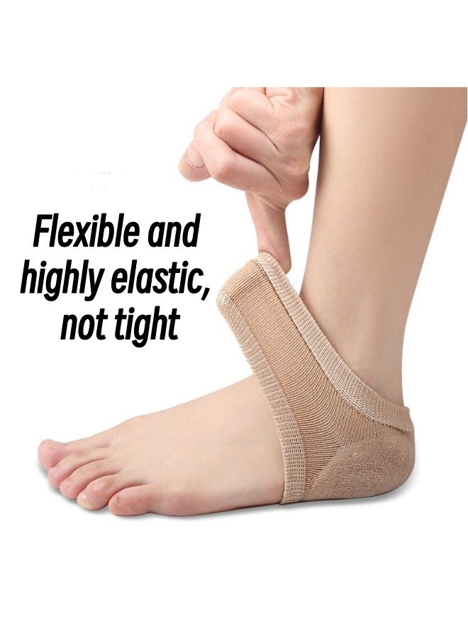 LP 4 Pairs Plantar Fasciitis Inserts Pads  Heel Protection Pad Insoles Plantar Fasciitis Support for Men and Women Relief Heel Pain and Pressure  - Image 4