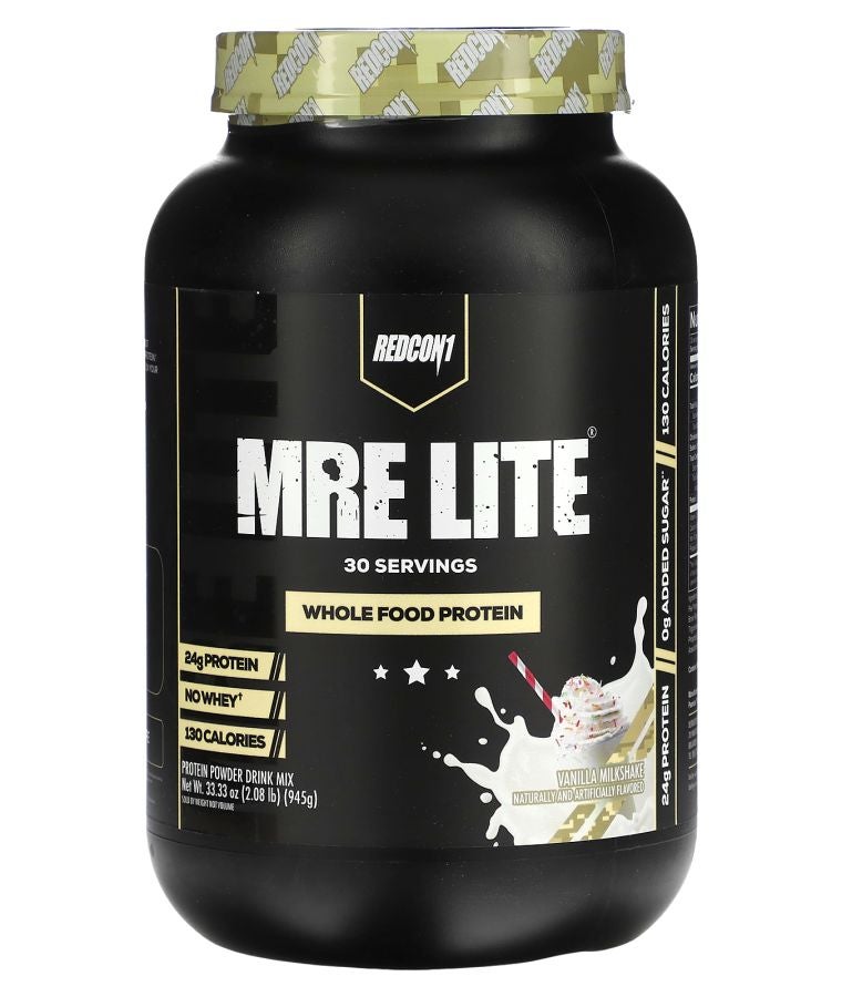 REDCON1 MRE Lite Whole Food Protein Vanilla Milkshake 2.08 lbs (945 g)