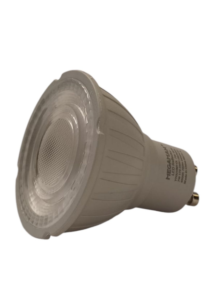 ميجامان Megaman LED GU10 Bulb YTGU10M1-CL 7W - White (6500K) - Image 1