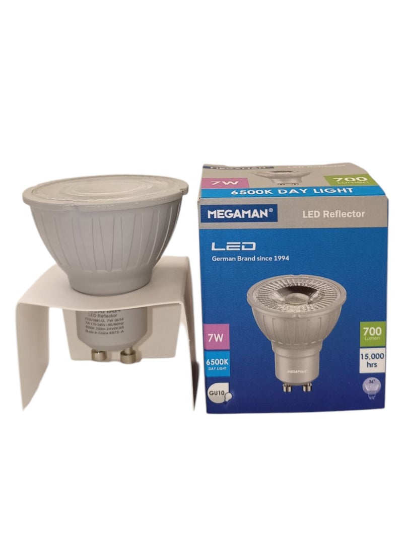ميجامان Megaman LED GU10 Bulb YTGU10M1-CL 7W - White (6500K) - Image 3