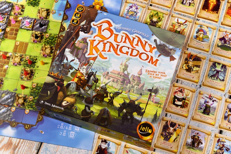 IELLO Bunny Kingdom Strategy Board Game Expand Your Fief By Just a Hare 45 Minute Play Time 2 to 4 Players for Ages 14 and Up - Image 2