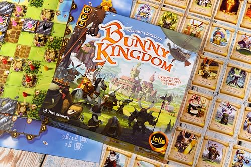 IELLO Bunny Kingdom Strategy Board Game Expand Your Fief By Just a Hare 45 Minute Play Time 2 to 4 Players for Ages 14 and Up - Image 1