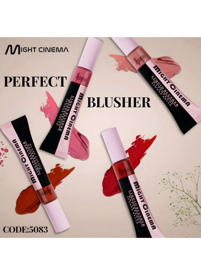 Waterproof Liquid Blush - Sponge Brush - 5083 Shade 101