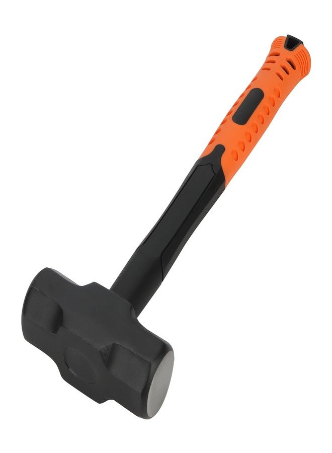 MANCHAP 2 PCS 14 Inch 3lbs Sledge Hammer with Fiberglass Handle, Drilling Crack Hammer, Club Hammer Tool for Demolition, Construction, Renovation, Orange - Image 5